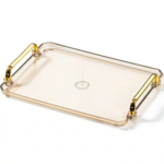 Bandeja Acrílico Cristal Organizadora Multiuso Premium Luwave - Imagem 5