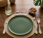 Jogo de Talheres LUWAVE 24 Peças em Aço Inox com Detalhes Dourados – Design Clássico e Elegante - Imagem 2