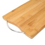 Tabua Corte De Carne Frios Madeira Bambu 1,8CM de espessura - Imagem 3