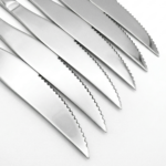 Jogo de Talheres LUWAVE 24 Peças em Aço Inox com Detalhes Dourados – Design Clássico e Elegante - Imagem 4