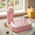 LUWAVE Marmita Hermética 750ML + Copo 450ML - Imagem 5