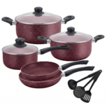 Conjunto de Panelas Cerâmica Premium LUWAVE – 11 Peças Antiaderentes - Imagem 5