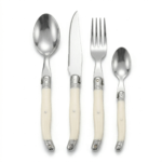Aço inoxidável Talheres Set, Faca Bife, Garfo, Sopa, Chá Colher 24PCSb - Imagem 3