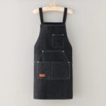 Avental de Cozinha Jeans Luwave Respirável Premium Moderno - Imagem 3