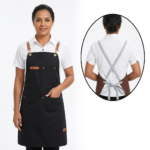 Avental de Cozinha Luwave Lona Resistente Impermeável 76x68cm - Imagem 2