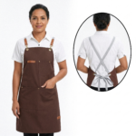 Avental de Cozinha Luwave Lona Resistente Impermeável 76x68cm - Imagem 3