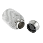 Garrafa Térmica Luxo Strass Brilhante Inox 230ml Luwave - Imagem 8