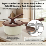 Conjunto Panelas 16 Peças Inox Luwave Com Utensílios De Silicone Gás e Elétrico e fogão de indução - Imagem 10