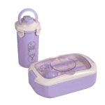 LUWAVE Marmita Hermética 750ML + Copo 450ML - Imagem 3